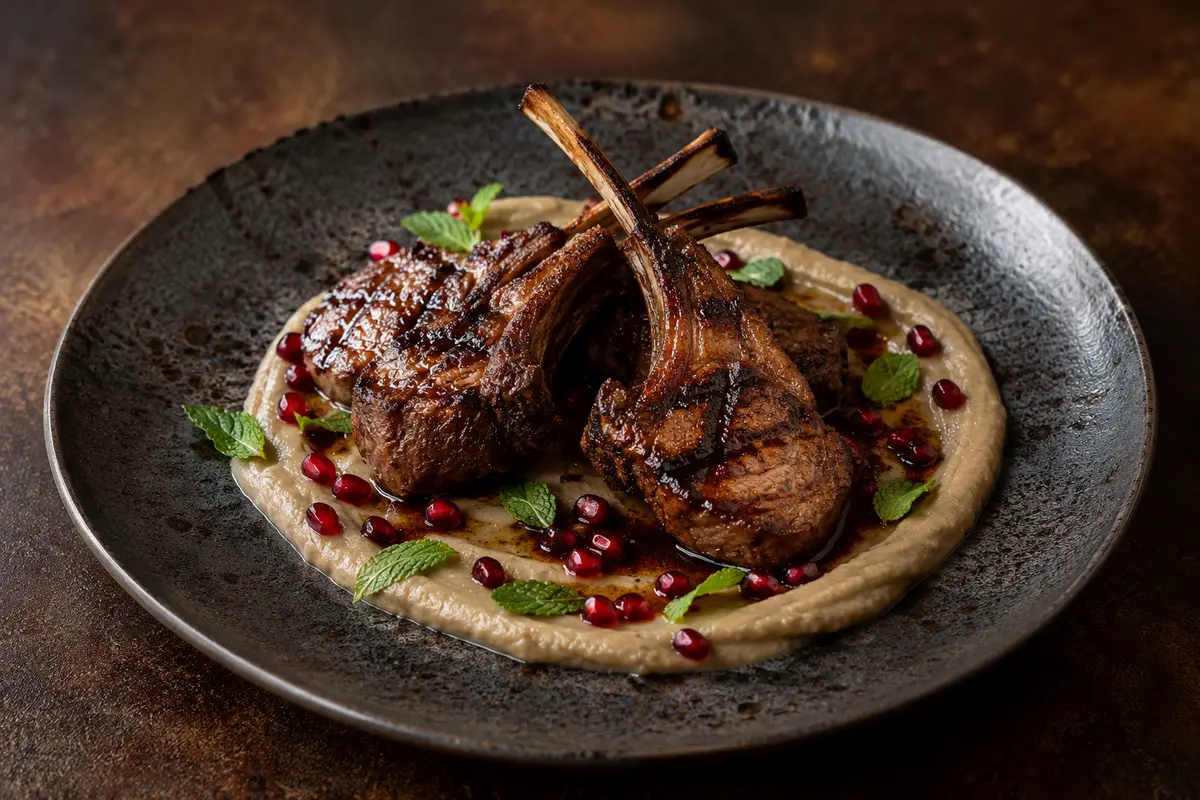 Charcoal Lamb Cutlets
