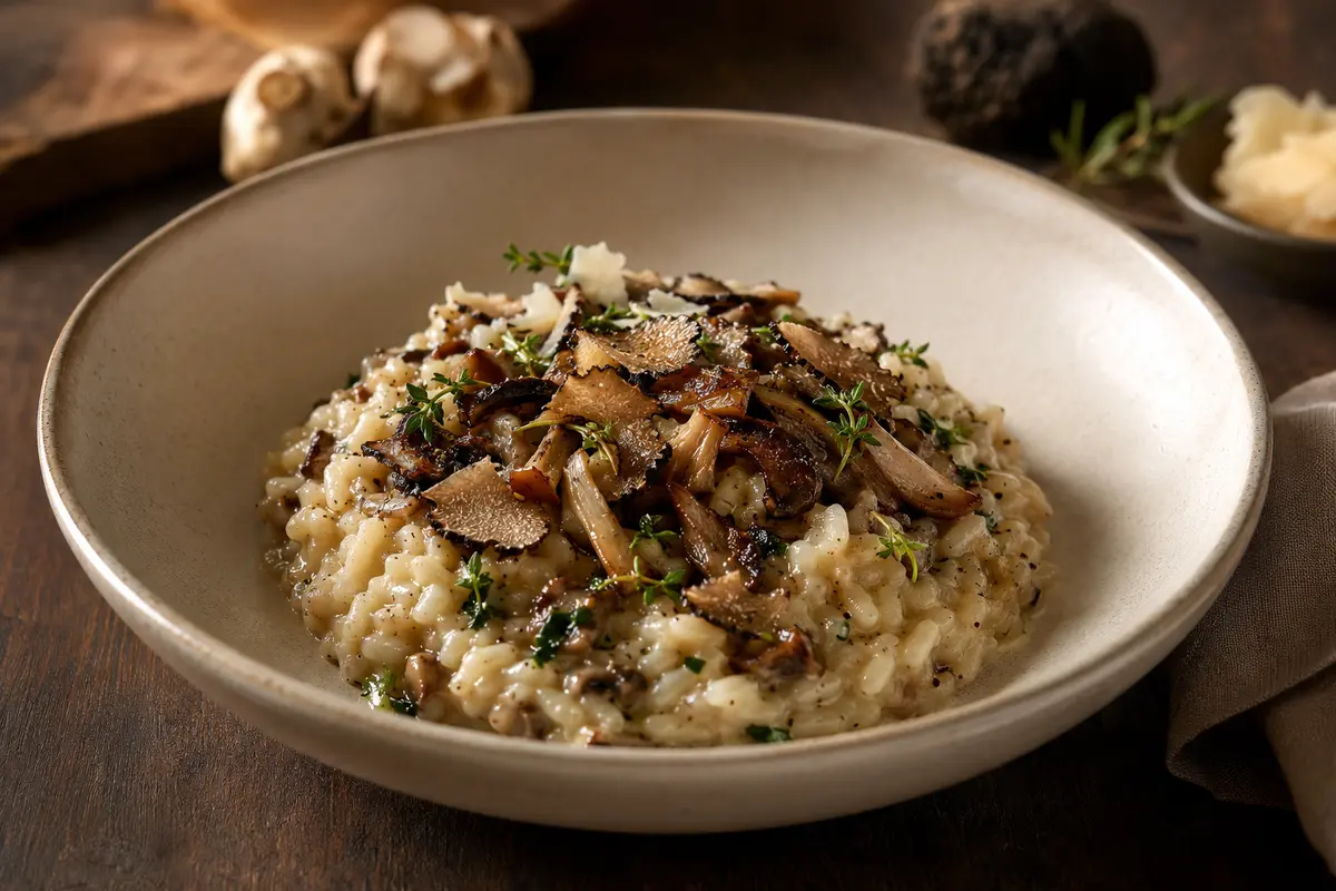 Wild Mushroom & Truffle Risotto